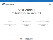 Tablet Screenshot of cloud-enterprise.com